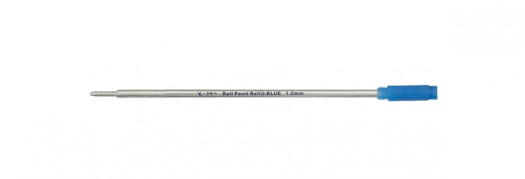 mini ball pen refill 1 pack (10 pcs) 82mm - German tip, German blue ink