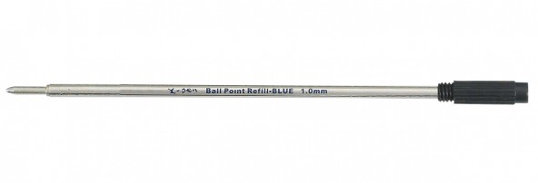 ball pen refill 1 pack (10 pcs) 116mm - German tip, German black ink