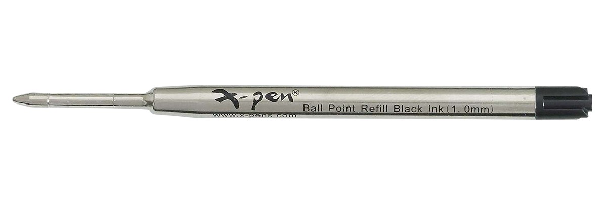 POKY bp 157 ball point pen RED FREE 2 pcs CROSS style refills BLACK ink 