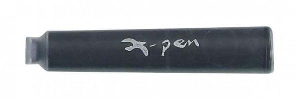 fountain pen refill black ink 1 pack (24 pcs)